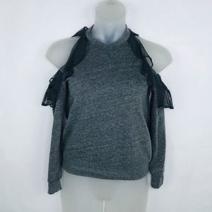 Harlowe & Graham Cold Shoulder Sweatshirt
